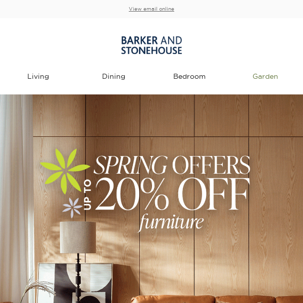 Spring Offers now on + EXTRA 5% OFF!