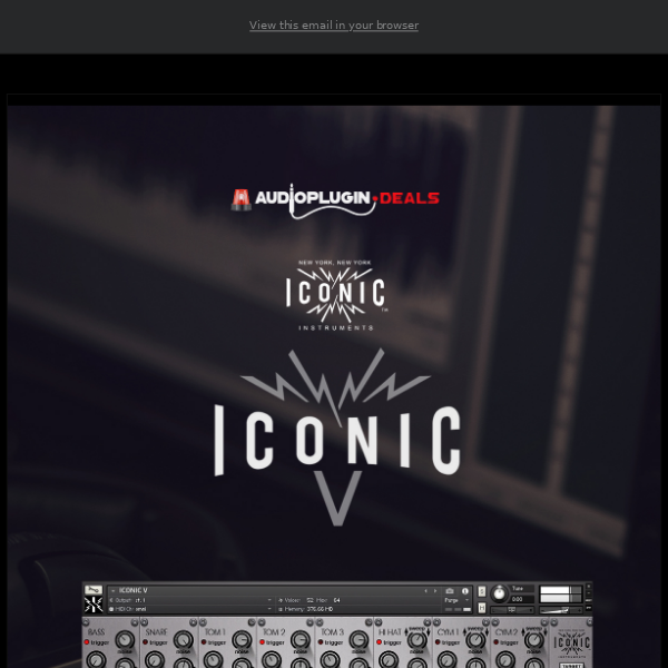 💎 HIDDEN GEM: Iconic V by Iconic Instruments - 55% Off!