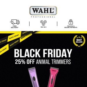 TRIMMER DEALS | SAVE 25% for Black Friday