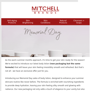 Mitchell Brands | Memorial Day Sale