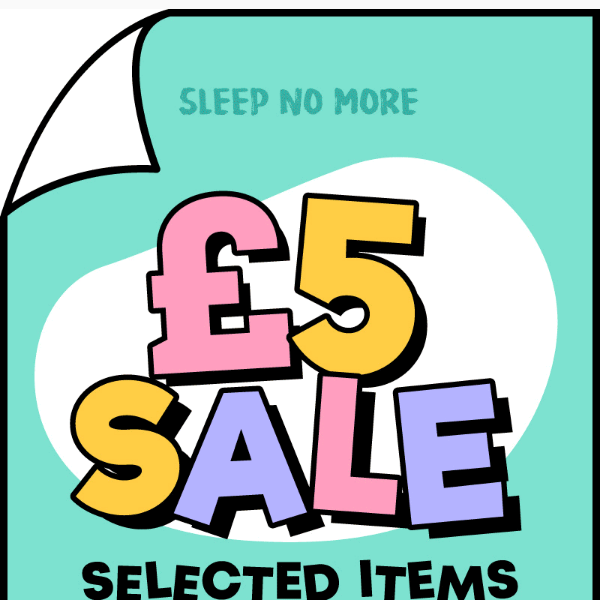 👕 SALE ★ EVERYTHING £5! 👕
