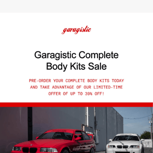 ⚡️Complete Body Kit Deals: Available For E30, E36, E46