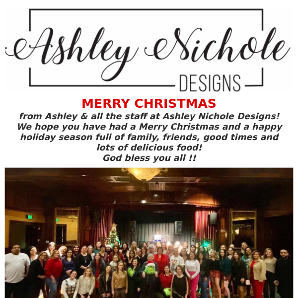 MERRY CHRISTMAS!!! 🎄 🎁 from Ashley Nichole Designs