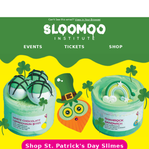 St. Patrick's Day Slimes Are Here! ☘️