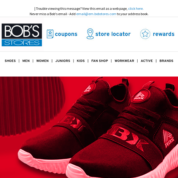 Clearance Sneakers Under $30 - Bob's Stores
