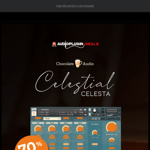 🎵 Get 70% Off Celestial Celesta by Chocolate Audio