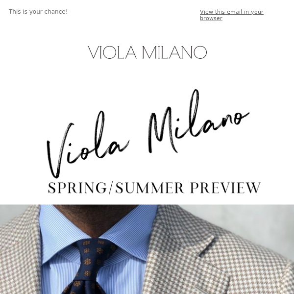 Viola Milano Spring/Summer 2022 Sneak Peak - SPECIAL OFFER