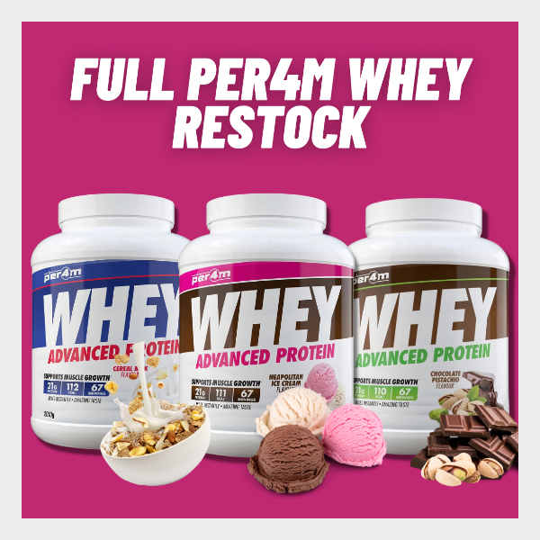 Per4m Whey Protein Full Restock!