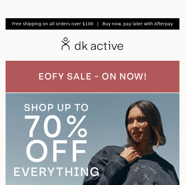 ⏰ Our EOFY Is Now On! Up to 70% Off Everything 💥
