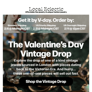 JUST LAUNCHED: Vintage Jewelry