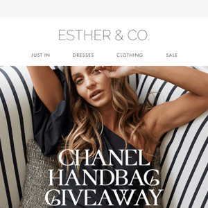 WIN Chanel Handbag + $1K Esther Voucher 🖤