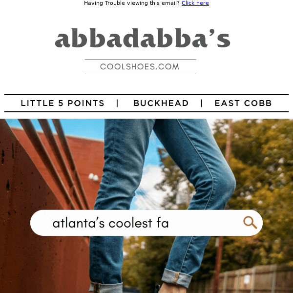 Shop the coolest shoes in Atlanta