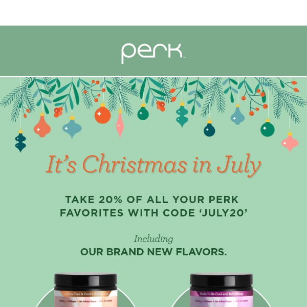 Get The Limited Edition Perk Ice Shaker Bottle Today!