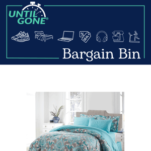 Bargain Bin- 71% OFF Comforter Set