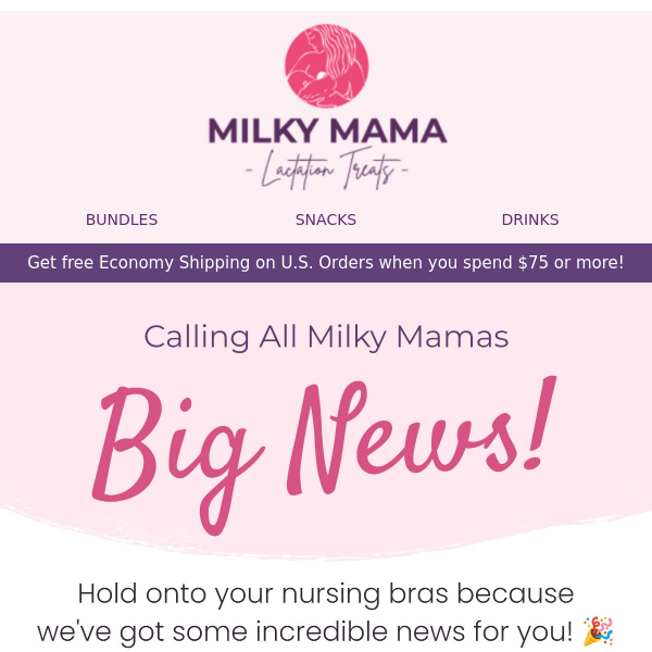 📢 BIG NEWS FROM MILKY MAMA
