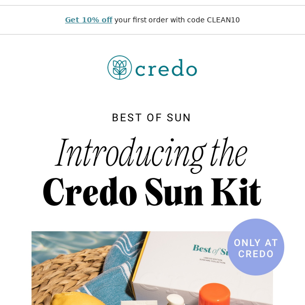 The Credo Sun Kit is here!