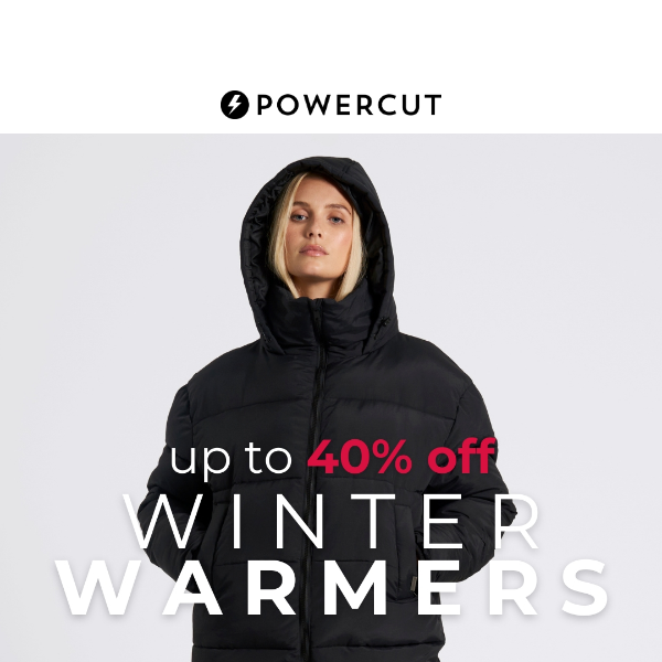 Up to 40% Off | Winter Warmers ❄️