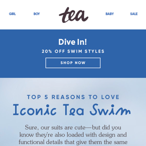 Top 5 Reasons to Love Iconic Tea Swim 🌊