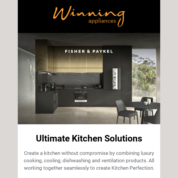Seamless Kitchen Design with Fisher & Paykel Refrigeration & Dishwashers