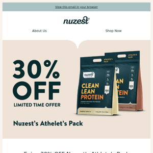 Why Nuzest chose European Golden Peas? - Enjoy 30% OFF!😍