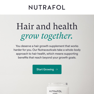 The multi-tasking hair growth supplement.