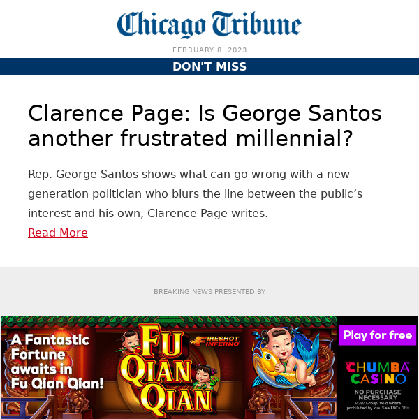 Is George Santos another frustrated millennial?