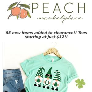 Over 85 Items Just Added To Clearance!