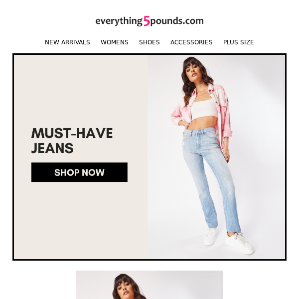 Jeans from just £5 💸 - Everything 5 Pounds