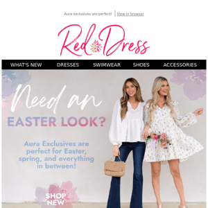 need an Easter look? 🐰