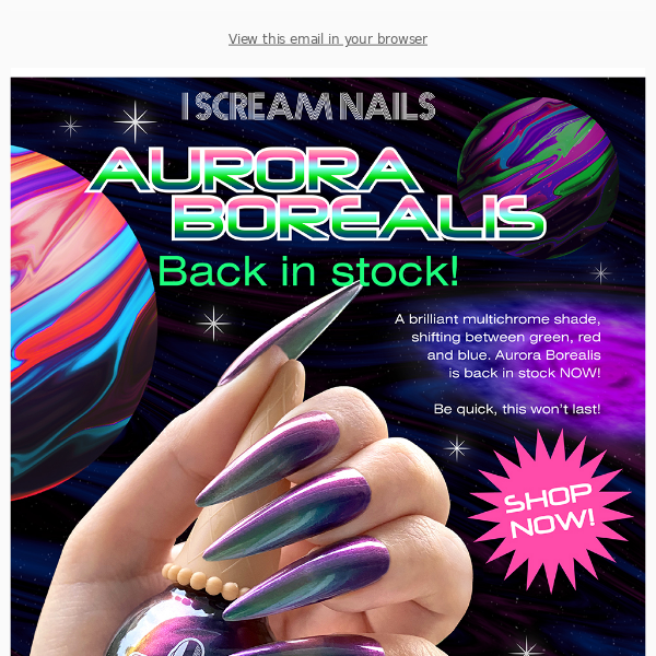 😍Aurora Borealis is BACK! Don't miss out this time! Multi chrome deluxe!