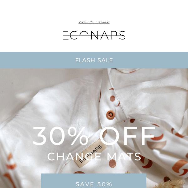 FLASH SALE 🎉 30% Off Change Mats