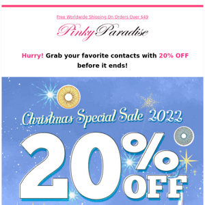 🔔 Hurry! Last Chance to Get 20% OFF before it ends!
