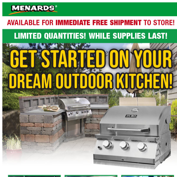 Fire Up The Grill With 11 Off Menards