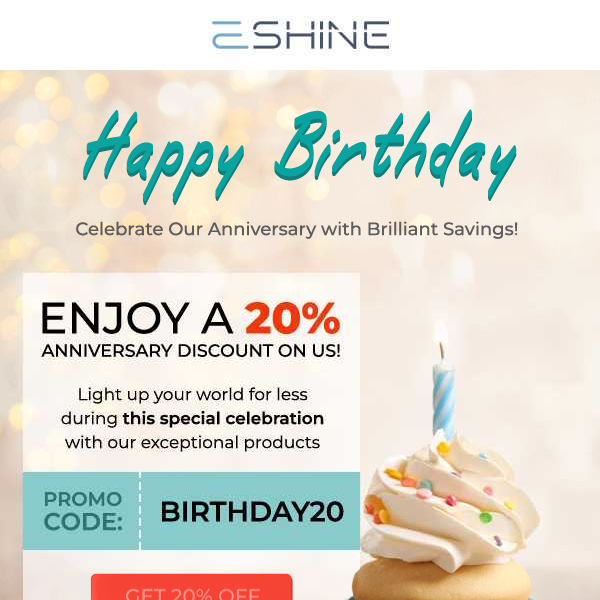 ✨Celebrate our Anniversary with brilliant savings✨