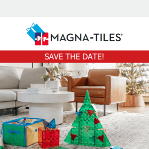 It's almost time to stock up on Magna-Tiles gifts! 🎁