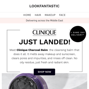 JUST LANDED 🌟 Clinique Charcoal Cleansing Balm