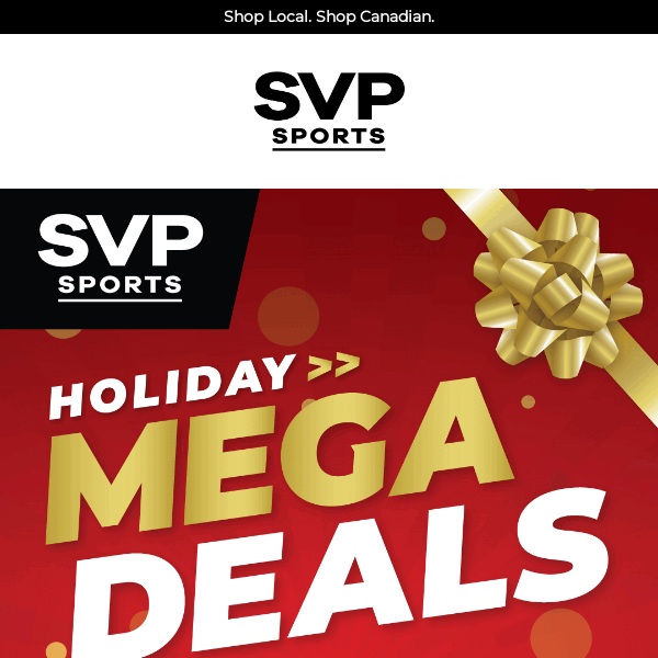 🎁 Shop Even MORE Holiday Mega Deals & Save Up to 80% Off Gifts For the  Whole Family at SVP! - SVP Sports