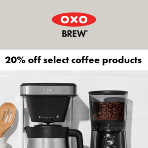 Get 20% off our best-selling coffee products ☕