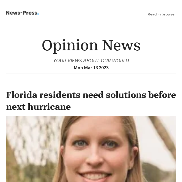 Opinion News: Florida residents need solutions before next hurricane