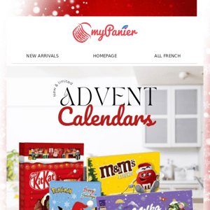 TODAY | +20 Advent Calendars from France ✨