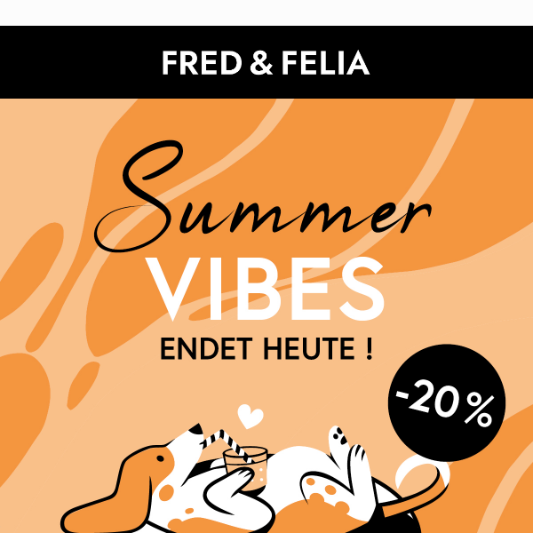 Letzte Chance auf 20% Rabatt! ☀️