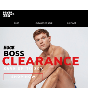 Huge BOSS Savings are still LIVE!