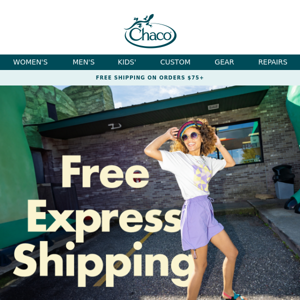 Don t miss Free Express Shipping is on Chaco