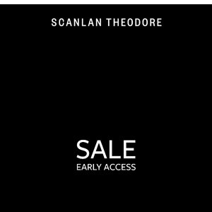 Early Access | Sale Starts Now