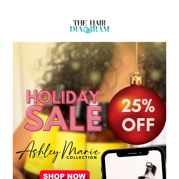 25% off Holiday Sale on All Ashley Marie Collection Products!