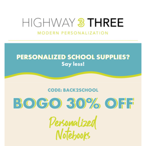 Our Back to School Sale is On!