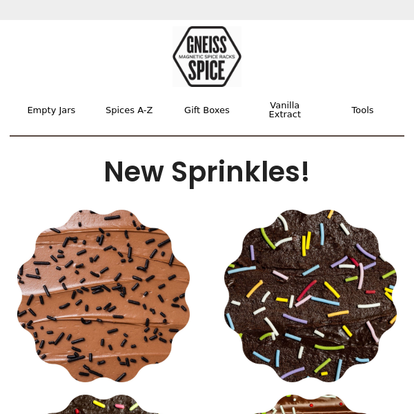 New (Improved) Sprinkles!!! 🌈