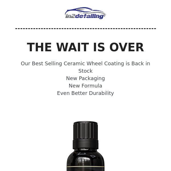 THE BEST WHEEL CERAMIC COATING ON THE MARKET IS BACK IN STOCK