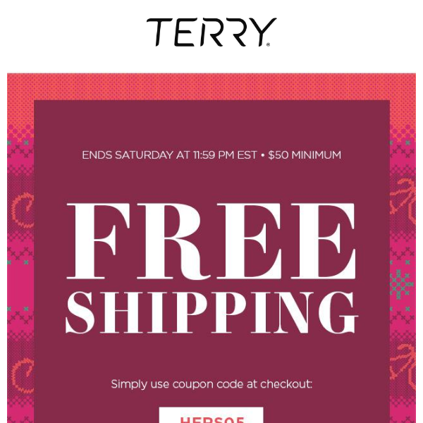 Surprise! Free Shipping at $50 -Today Only!!