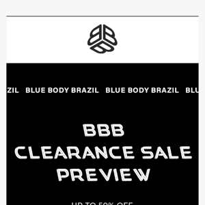 BBB Clearance Sale! Up to 50% Off Select Styles